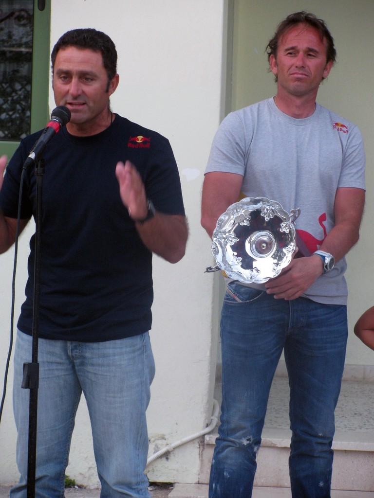 Tornado European Champs Kostas Trigonis and Danny Paschalides - Vassiliki Watersports Festival © Chris Morgan